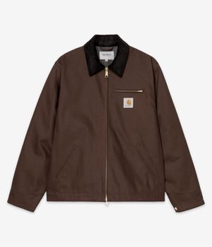 Carhartt WIP Detroit Dearborn Jacke (tobacco black rigid)