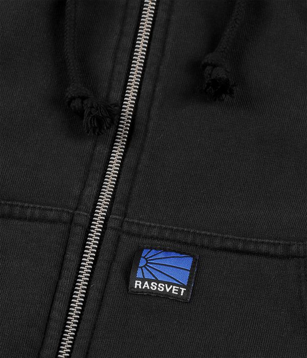 RASSVET | PACCBET Knit Zip-Hoodie (black)