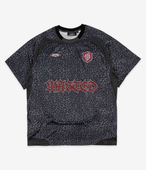 Wasted Paris Cheetah Football Jersey T-Shirt (black camo)