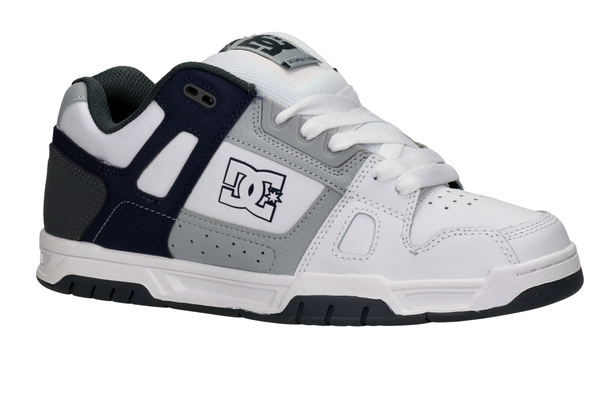 DC Stag Buty (white grey blue)