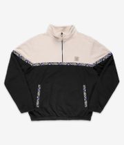 Iriedaily Monte Noe Troyer 1/2-Zip Felpa (black white)