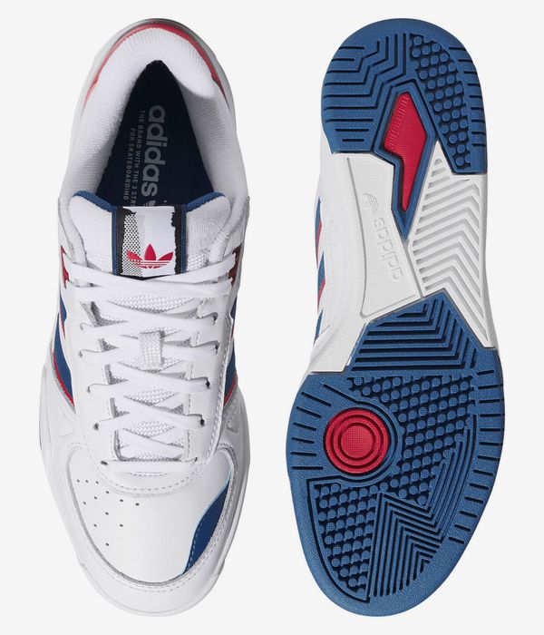 adidas Skateboarding Tekkira Cup Buty (white dusky petrol better scarle)