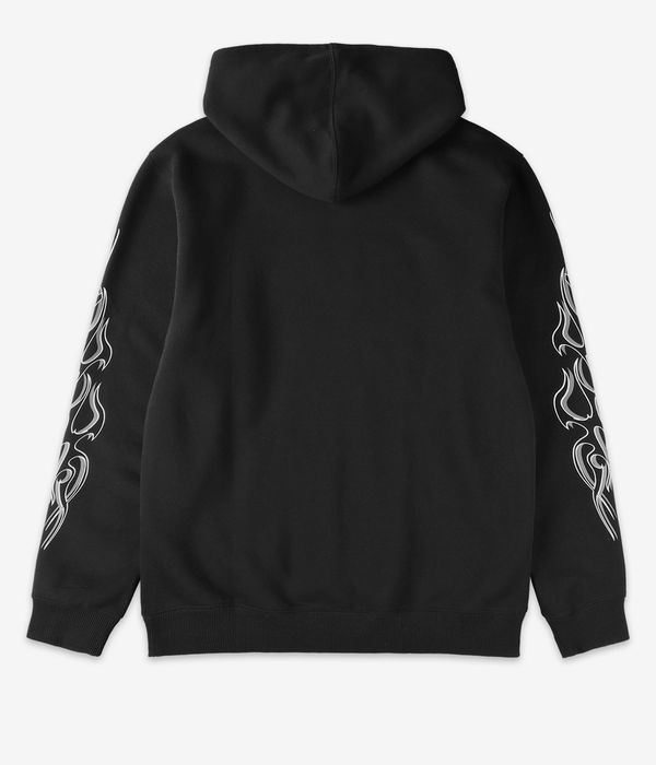 DC Side Flame Hoodie (black)
