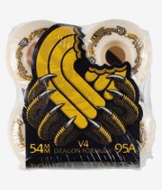 Powell-Peralta Dragons V4 Symmetrical Medium Ride Wheels (offwhite) 54 mm 95A 4 Pack