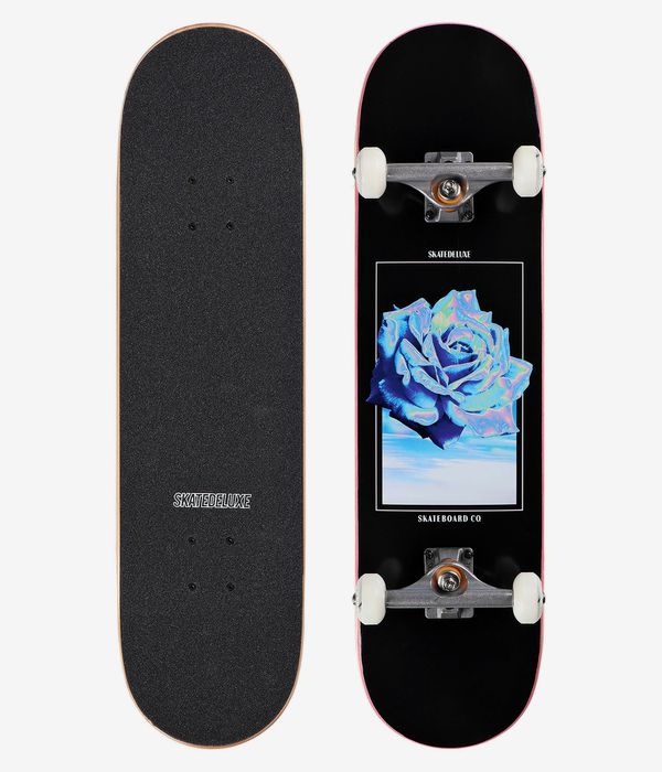 skatedeluxe Rose 8.125" Complete-Skateboard (black)