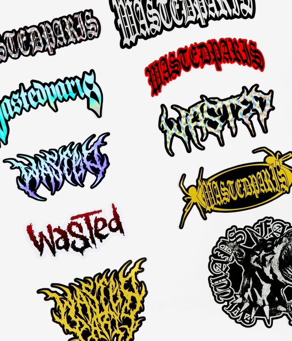 Wasted Paris Blind Pack Naklejka (multicolor)
