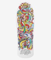 Santa Cruz Hosoi Picasso Reissue Shaped 10.26" Tavola da skateboard (white)