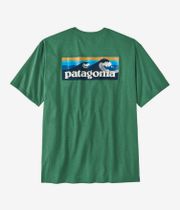 Patagonia Boardshort Logo Pocket Responsibili Camiseta (gather green)