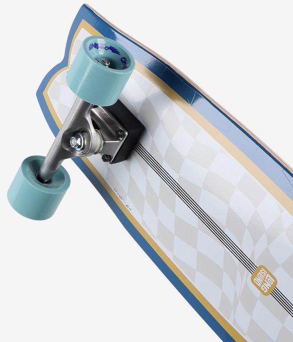Long Island Checker 30" (76,2cm) Surfskate Cruiser (blue)