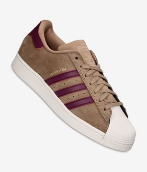 adidas Skateboarding Superstar ADV Chaussure (cardboard shadow red gold)