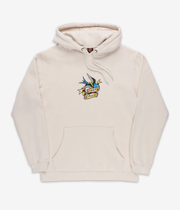Santa Cruz Sommer Sparrow Front sweat à capuche (chalk)