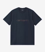 Carhartt WIP Script T-Shirt (deep night palisander)