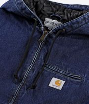 Carhartt WIP Cleveland Cotton Smith Veste (blue stone washed)
