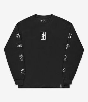 Girl x Hello Kitty 50th Anniversary Sleeve Longsleeve (black)