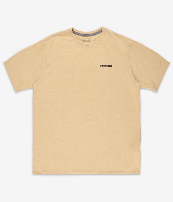 Patagonia P-6 Logo Responsibili T-Shirt (beeswax tan)
