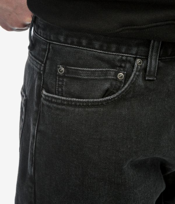Carhartt WIP Klondike Pant Organic Maitland Jeans (black stone washed)