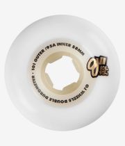 OJ Double Duro Wielen (white) 58 mm 101A 4 Pack