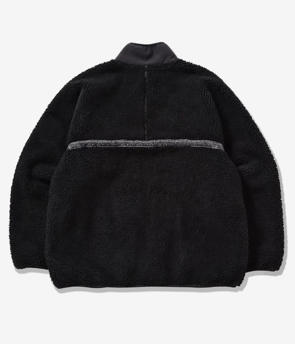 Gramicci x and wander JQ Tape Fleece Veste (black)