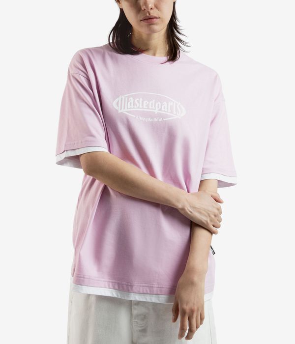 Wasted Paris Yard T-Nine T-Shirt (sour pink white)