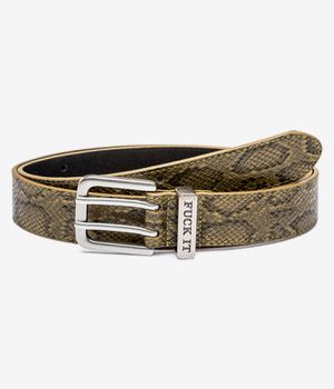 HUF Fuck It Snakeskin Cinture (green)