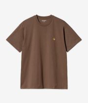 Carhartt WIP Chase T-Shirt (chocolate gold)