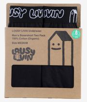 Lousy Livin Boxerbriefs Boxer (black) pacco da 2