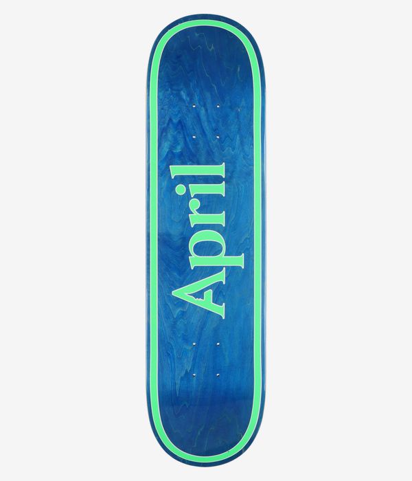 April OG Logo 8.25" Planche de skateboard (blue green)