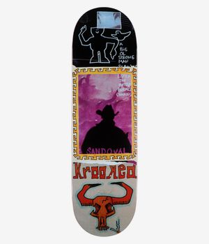 Krooked Sandoval Gun Slinger 9.02" Tavola da skateboard (multi)