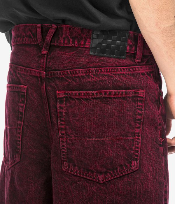 Vans Check 5 Baggy Acid Overdyed Jeans (racing red)