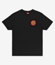 Santa Cruz Classic Dot Chest Camiseta (black)