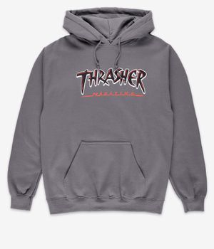 Thrasher Slash Hoodie (charcoal)