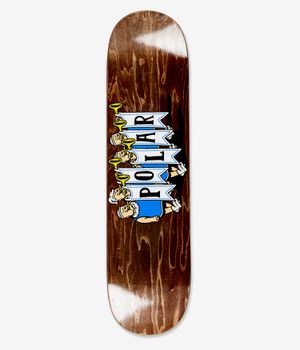 Polar Team Trumpets Short 8.5" Skateboard Deck (multi)