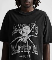 Wasted Paris Authentic Reverse T-shirt (faded black)