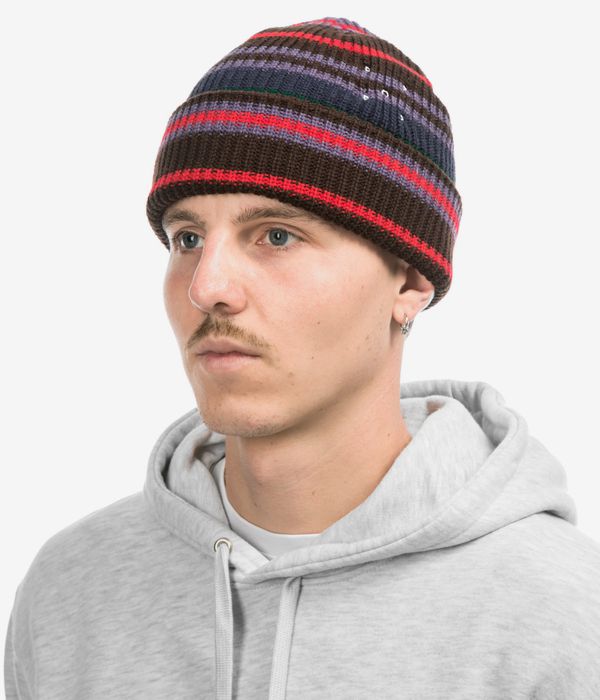 人気ショップ Shop Pop Trading Company Striped Beanie (multicolour) online 帽子