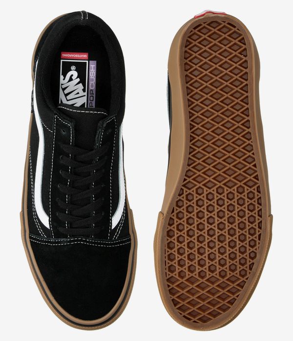 Vans Skate Old Skool Schoen (black gum white)
