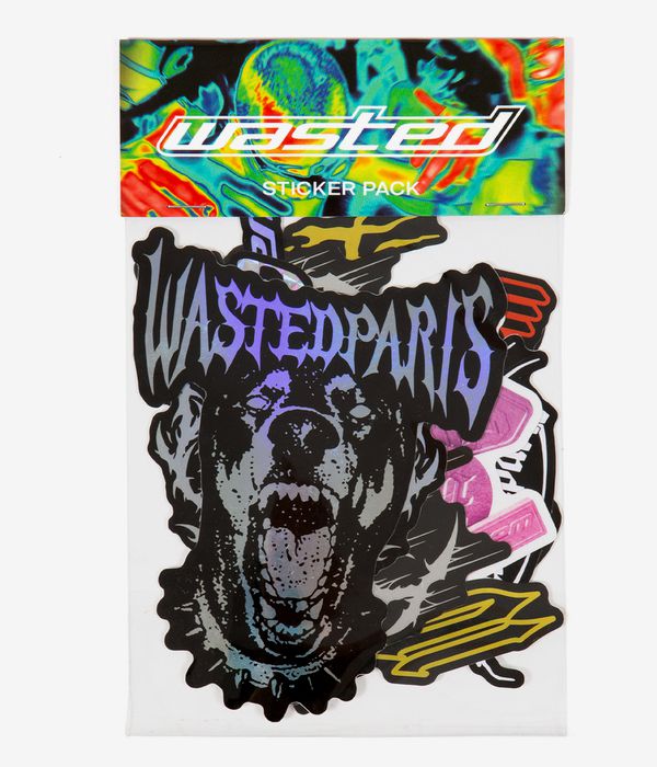 Wasted Paris Pulse Sticker Sticker (multi)