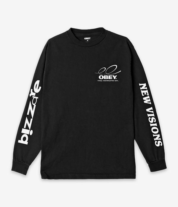Obey Bizzar New Visions Long sleeve (pigment true vintage black)