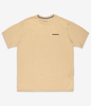Patagonia P-6 Logo Responsibili T-Shirt (beeswax tan)