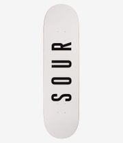 SOUR SOLUTION Team Sour Army 8.25" Skateboard Deck (white)