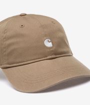 Carhartt WIP Madison Logo Cap (leather white)