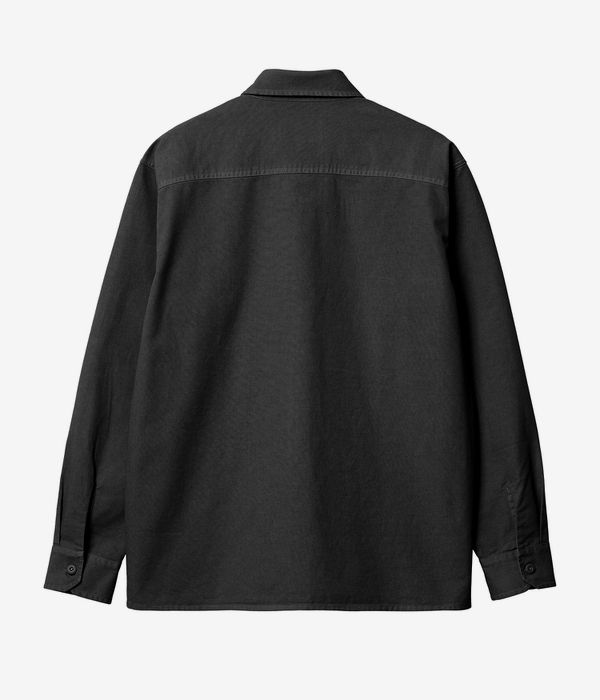 Carhartt WIP Reno Koszula (black garment dyed)