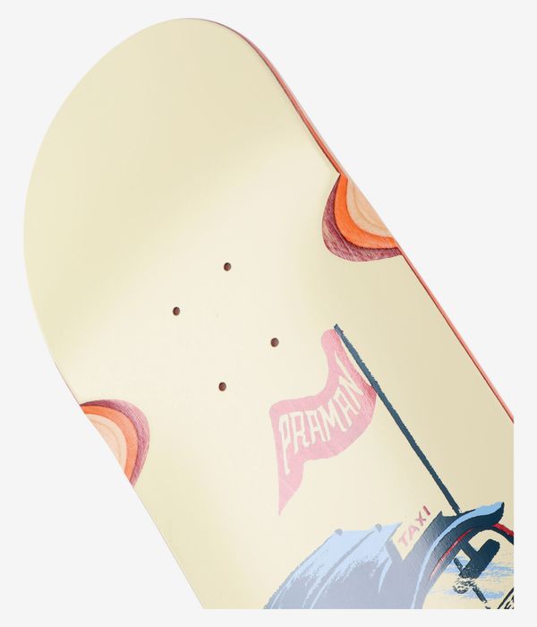 Real Praman Transport Wheel Wells 8.5" Planche de skateboard (cream)