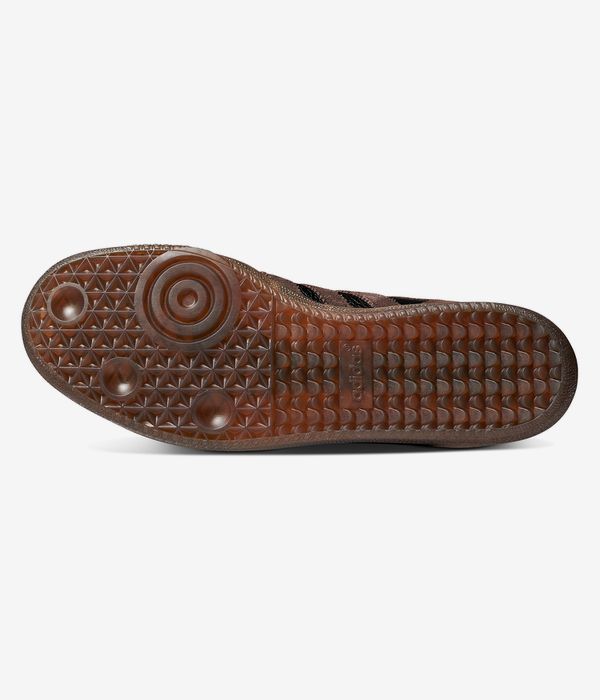 adidas Skateboarding x Kader Samba ADV Zapatilla (core black brown gum)