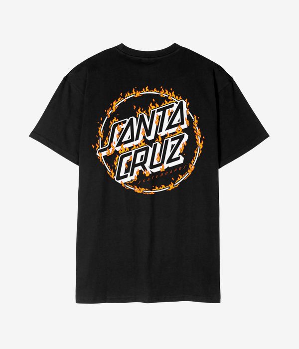 Santa Cruz Burnt Opus Oversized T-Shirt (black)