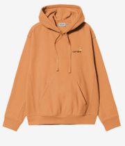 Carhartt WIP American Script Bluzy z Kapturem (redhaven)