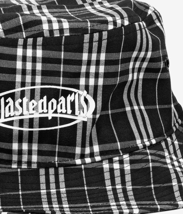 Wasted Paris Yard Tartan Safari Hut (black white)