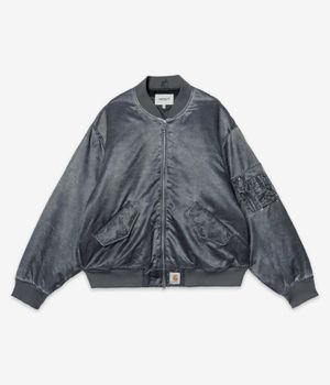 Carhartt WIP Orman Bomber Kurtka (raven heavy enzyme wash)
