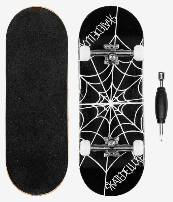 skatedeluxe Spider Fingerboard (black white)