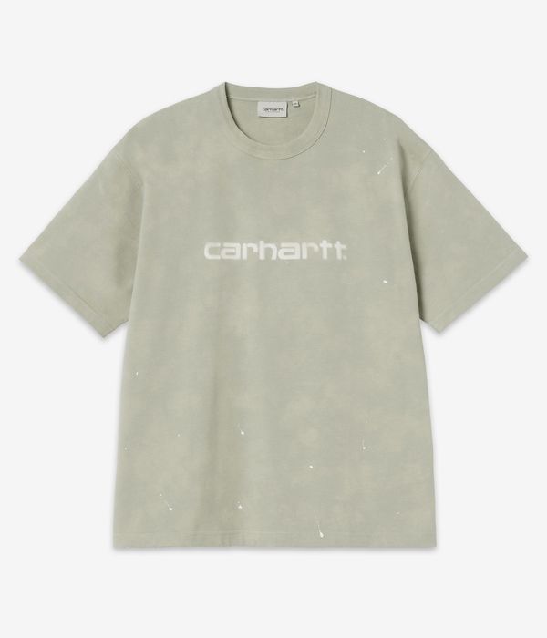 Carhartt WIP Painter T-Shirt (shady green destroy wash splatte)