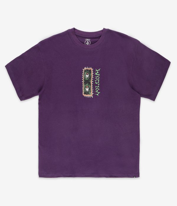 Volcom Eye Rust T-Shirt (grape royale)